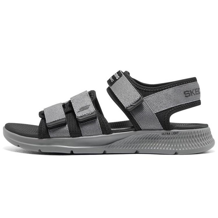 Skechers Go Consistent Sandal Grey Black Men s 894068-CCBK EU 41