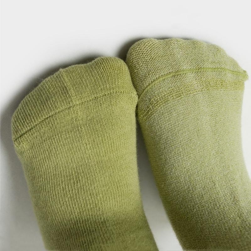 Infant Baby Socks for Girl Boy Cotton Solid Soft Breathable Cute Accessories Unisex Newborn Boneless Short Socks