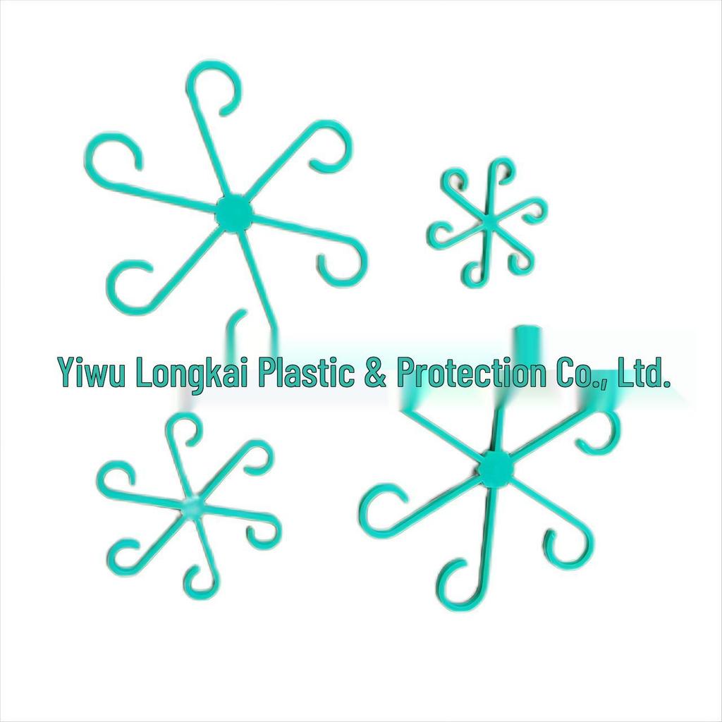 Plant Support Clips: Anti-Lodging Stem Organizer and Decor Tie