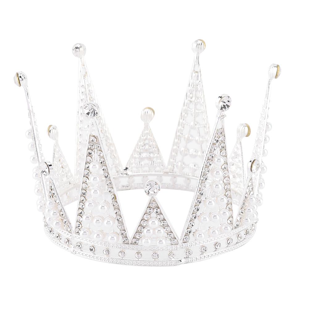 Mini Crown Cake Topper Metal Happy Birthday Cake Toppers Wedding Cake Decorator