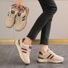 2025 Spring and Summer New Mesh Breathable Women's Shoes Casual Shoes Versatile Flat Baseplate Shoes Sports Running White Shoes Women
