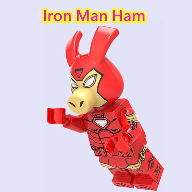 Minifigures Avengers Doctor Octopus Sandman Spider Man Building Blocks Toy