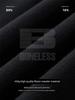 Boneless Arc-Shaped Basic Font Letter Print Heavyweight Sweatshirt American High Street Retro Long-Sleeve Top