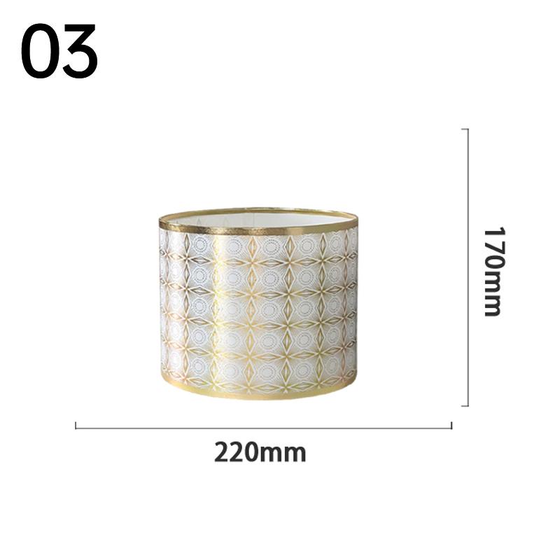 Living Room Lamp Shade BedroomFabric Lampshade Floor Lamp Chandelier E27 Tabletop Desktop Light Shade