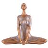 Yoga Lady Home & Office Decor Resin Fantasy Showpiece