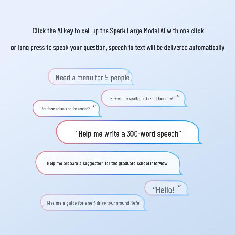 iFLYTEK D1 Spark AI Smart Tri-Mode Mechanical Keyboard