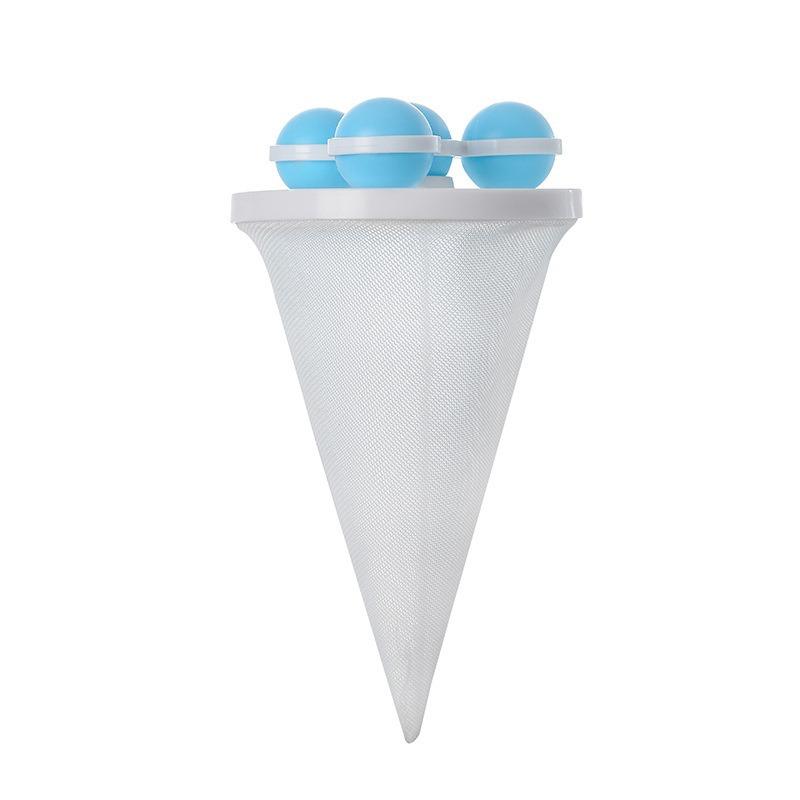 Washing Machine Lint Filter Ball Floating Hair Catcher Reusable Laundry Lint Remover Anti Clog Home Clothes Washing Accessories