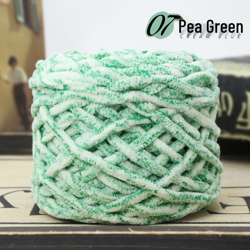 Ice Wool Thick Knitting Yarn for Blankets, Slippers, Neck Warmers, and Scarves