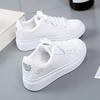Women Casual Shoes New Woman White Sneakers Breathable Flower Lace-Up Female Sneakers Fashion Embroidered Vulcanized Shoes