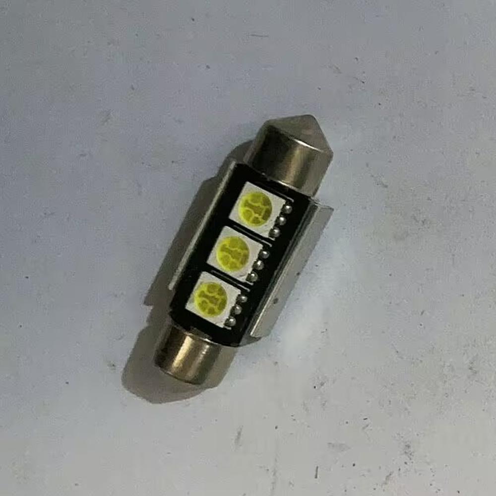 

36mm 3 SMD White Light LED Car Interior Light Bulb for Most Vehicles