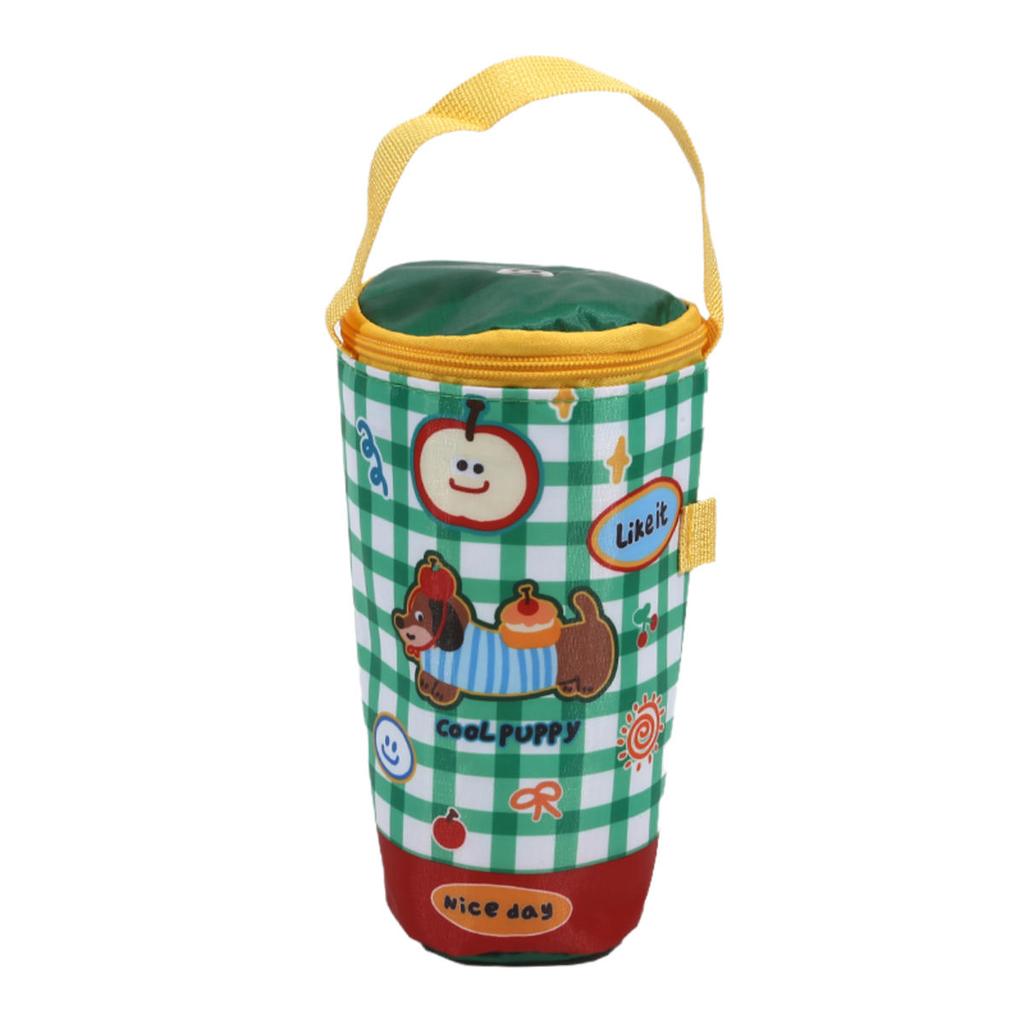 Portable Milk Tea Tote Bag Heat Preservation Pouch Carrying Insulated Cup Cover Umbrella Bag Handbag Camping Drinkware Accessories