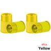 Plastic Tire Valve Caps Built-in Valve Core Remover Tool Universal Stem Covers for Cars Bike and Bicycle Trucks Motorcycles Valve Stems 1