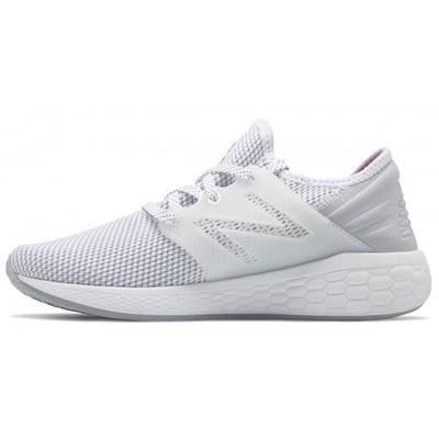 Nb Fresh Foam Cruz V2 Tejido Cómodo Cuero Sintético Amortiguación Duradero Transpirable Caña Baja Casual Zapatillas de Running WCRUZRW2