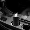 Aluminum Alloy Car Tissue Holder Cylinder Tissue Box Car Tissues Container Car Tissue Tube Car Accessories