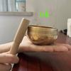 Sanskrit Bowl Yoga Meditation Nepal Handmade Tibet Buddha Handmade Chanting Bowl Brass Chime Music Therapy Tibetan Singing Bowl