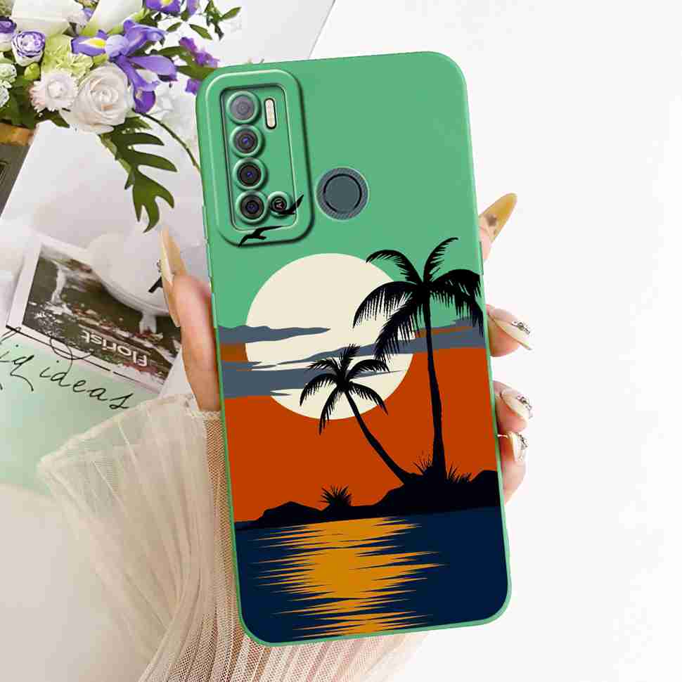 Für Tecno Spark Power 2 Hülle LC8 Niedliche Katze Cartoon Hülle Weiche Silikon Handyhülle Für Tecno SparkPower 2 Power2 Schale