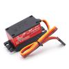 High-torque metal gear servo for 1:10 RC cars, 14kg, durable, aluminum alloy construction, red, designed specifically for 1:10 remote control drift