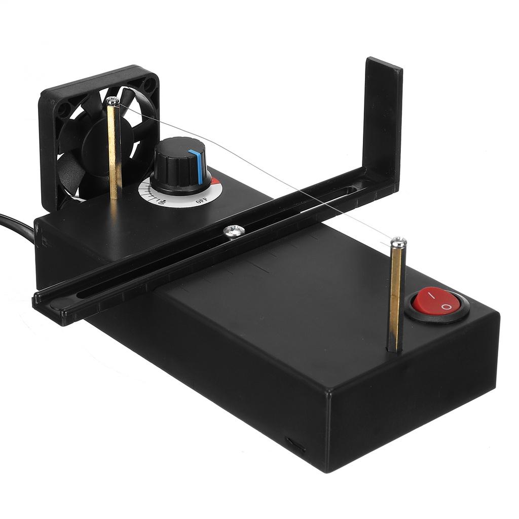 12V 60W 100-600℃ Temperature Adjustable DIY Rope Band Craft DIY Manual Cut High Working Efficiency Hot Ribbon Cutter Machine