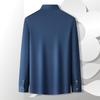 MONTAGUT Men's Seamless & Breathable Business Long-Sleeve Shirt