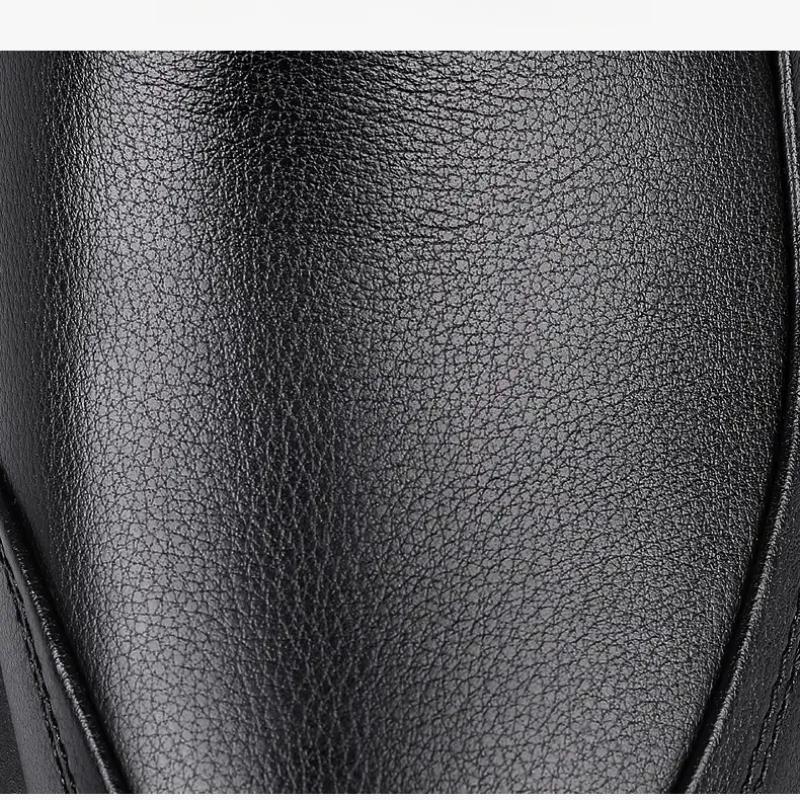 Men's Shoes Genuine Leather Banquet Shoes British Retro Men's Cowhide Leather Shoes Business Leather Shoes