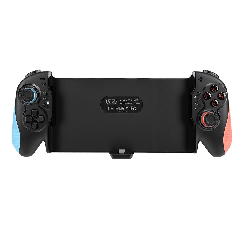 Controller Replacement for Switch 2 with 9 Axis Gyro Native C Key Chat Function RGB Lighting Turbo Macros