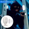 Wireless Door Sensor Alarm Magnetic Induction 98.4FT Range 80dB Door and Window Open Alert for Home Business Store Security