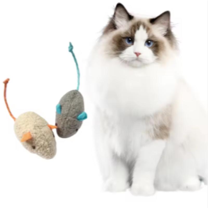 New Arrival Mix Pet Toy Catnip Mice Plush Mouse Toys For Cats Kittens Fun Chew Scratch Interactive Pet Supplies