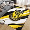 Benutzerdefinierter Name Beitar Jerusalem Flanellmuster Quadratischer Teppich, Läufer, Teppich für Wohnzimmer Schlafzimmer Sofa Spielzimmer Dekor, Rutschfeste Fußmatte