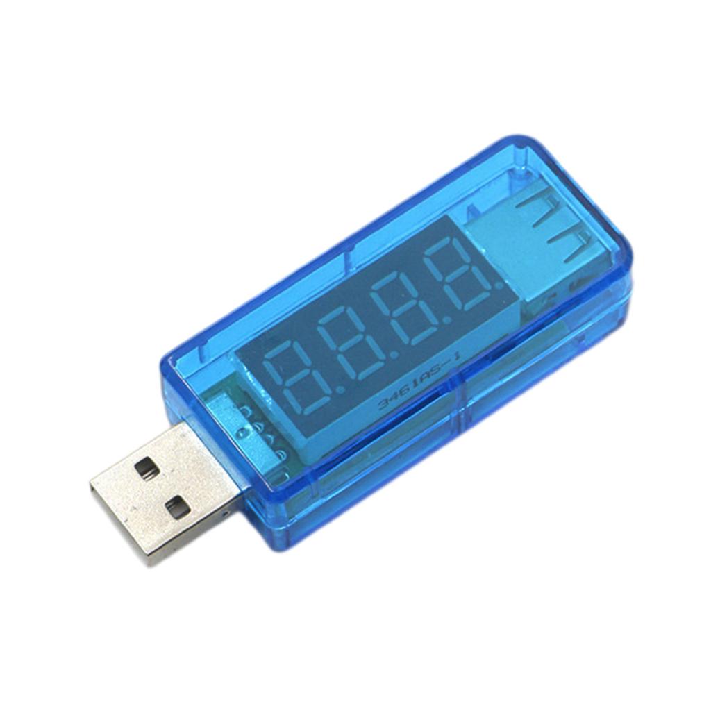 USB Power Tester Portable Voltmeter Ammeter USB Charger Voltages Tester Multimeter for Charging Status Detection