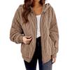 Plaid Fleece Vest For Women Hooded Fall Winter Fuzzy Thermal Warm Sleeveless Jacket Trendy Outwear