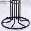 Heavy Duty Carbon Steel Mug Holder With 6 Hooks For Organized Kitchen Space Saving Storage Solution