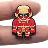 Attack on Titan Rubber Shoe Charms - Decorative Buckles for Garden and Hole Shoes