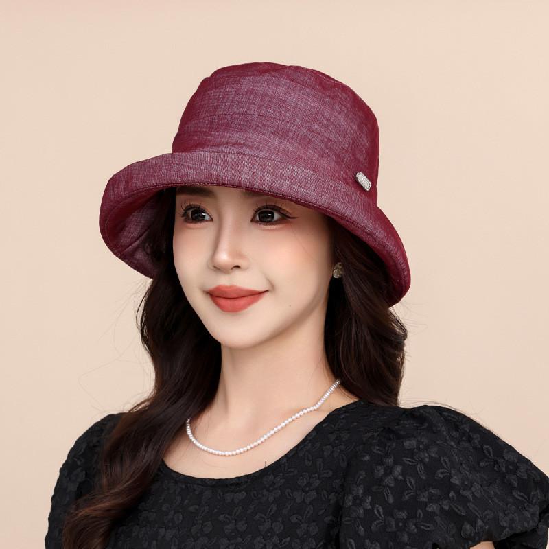Summer Ladies Mesh Sun Hat With Wide Brim For Outdoor Sun Protection