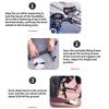 Motorcycle Stand Labor Saving Foldable Wheel Chain Cleaning Maintenance Stand Practical Motorcycle Lift Stand Jacks