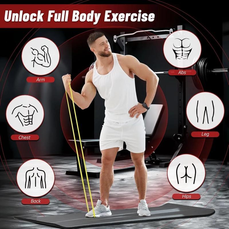 Resistance Bands Set, Pull Up Assist Bands Elastic Exercise Straps, Leg Training Fitness Bands For Home Gym Indoor Workout Equipment