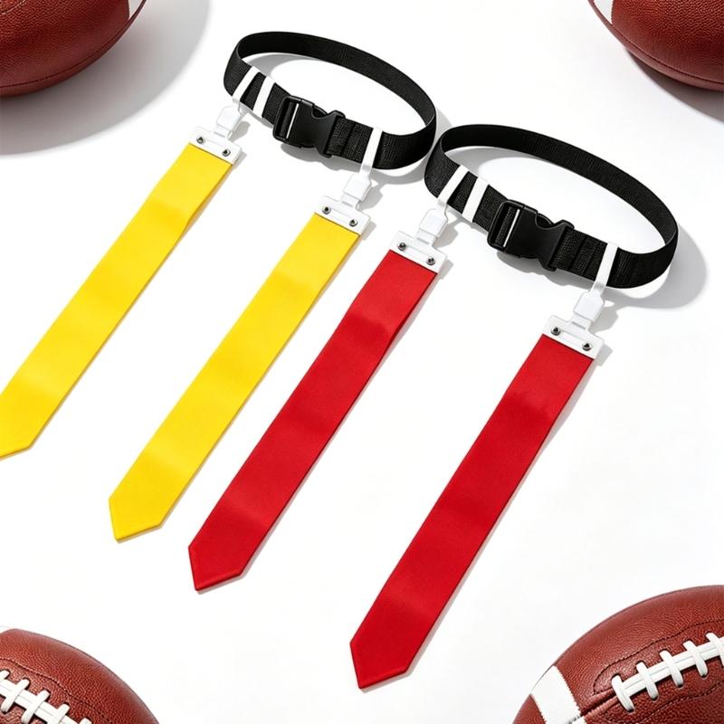 Nylon Waist Belt Soccer Belt Adjustable Football Waist Strap Soccer Training Ribbon Football Flags Football Sport Belt