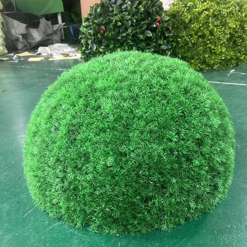 Outdoor Artificial Half-Round Plant Cover