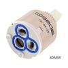 Cartucho 35mm/40mm Ahorro de Agua Bobina Cerámica Grifo Mezclador de Agua Sedal Cartucho para Grifo de Cocina Baño Pieza de Repuesto