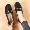 Women's Loafers Leather Driving Moccasins Comfort Flats Casual Slip On Walking Minimalist Summer Breathable Shoes