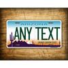 1pc Custom Arizona License Plate Metal Tin Sign Personalized Text Car Garage Wall Decoration