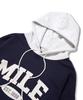 Mile Est Mix Sweat Hoodie [Navy]