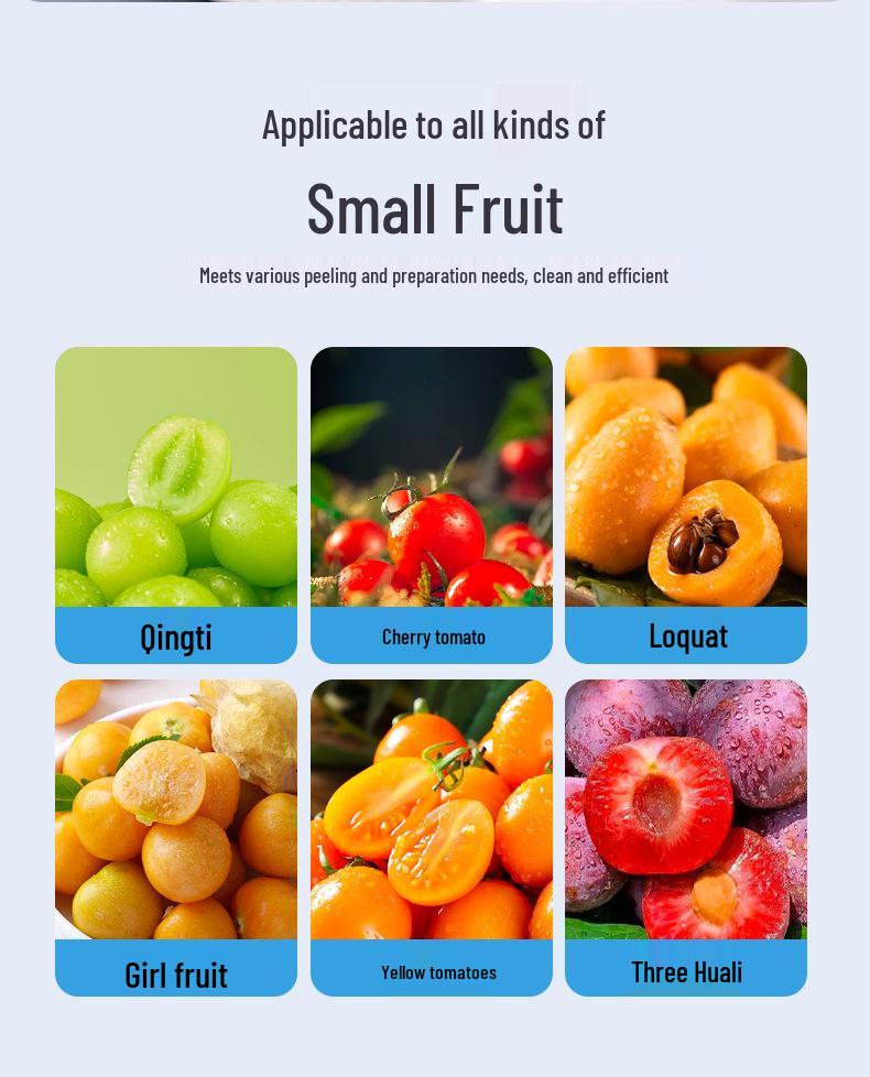 Electric Fruit & Vegetable Peeler for Home & Commercial Use - Ideal for Milk Tea & Fruit Shops