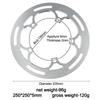 130mm For BCD Chainring Guard Aluminum Alloy for Protecting Bike Gear 50T