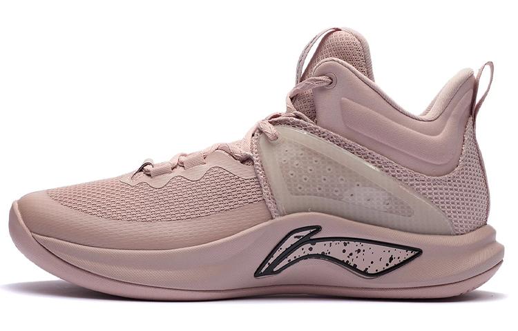 Li Ning Флуоресцентная Ткань, Синтетическая Кожа Амортизация Скользкая Устойчивость к Истиранию Дышащая Упругость ABAR099-3 47.5