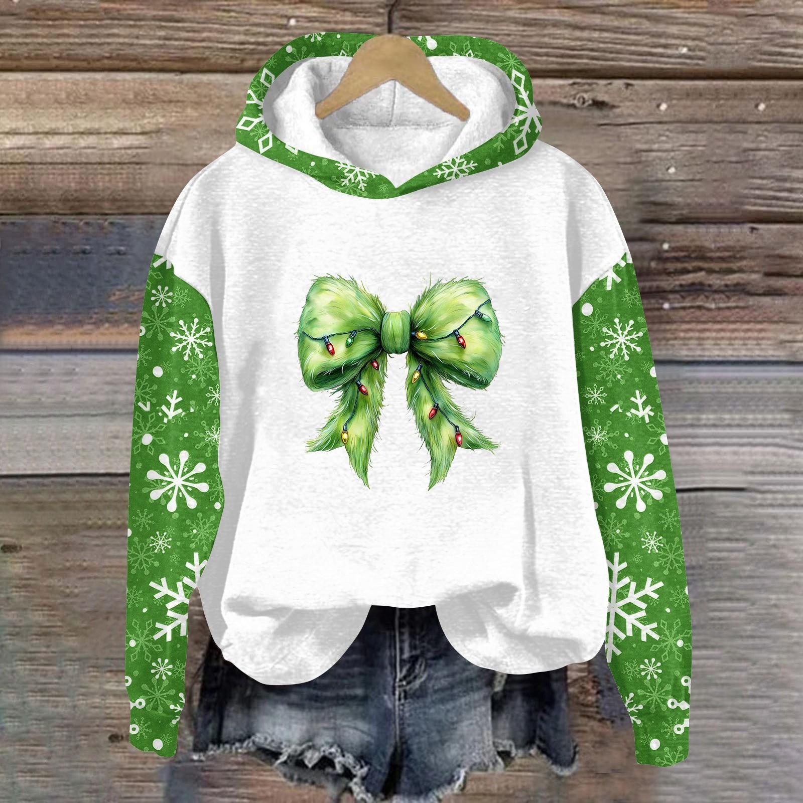 

Женская мода, повседневные универсальные повседневные толстовки, топы с длинными рукавами, толстовки XXXL зелёный