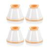 Plastic Pudding Cup  Candy Dishes 4pcs Panna Cotta Mould  Kitchen
