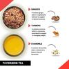 TEACURRY Herbata na Tarczycę w Torebkach|30 Torebek, Opakowanie na 1 Miesiąc|Wspiera Tarczycę (Tsh T3 T4),Zarządzanie wagą, 50 gram - Kurkuma