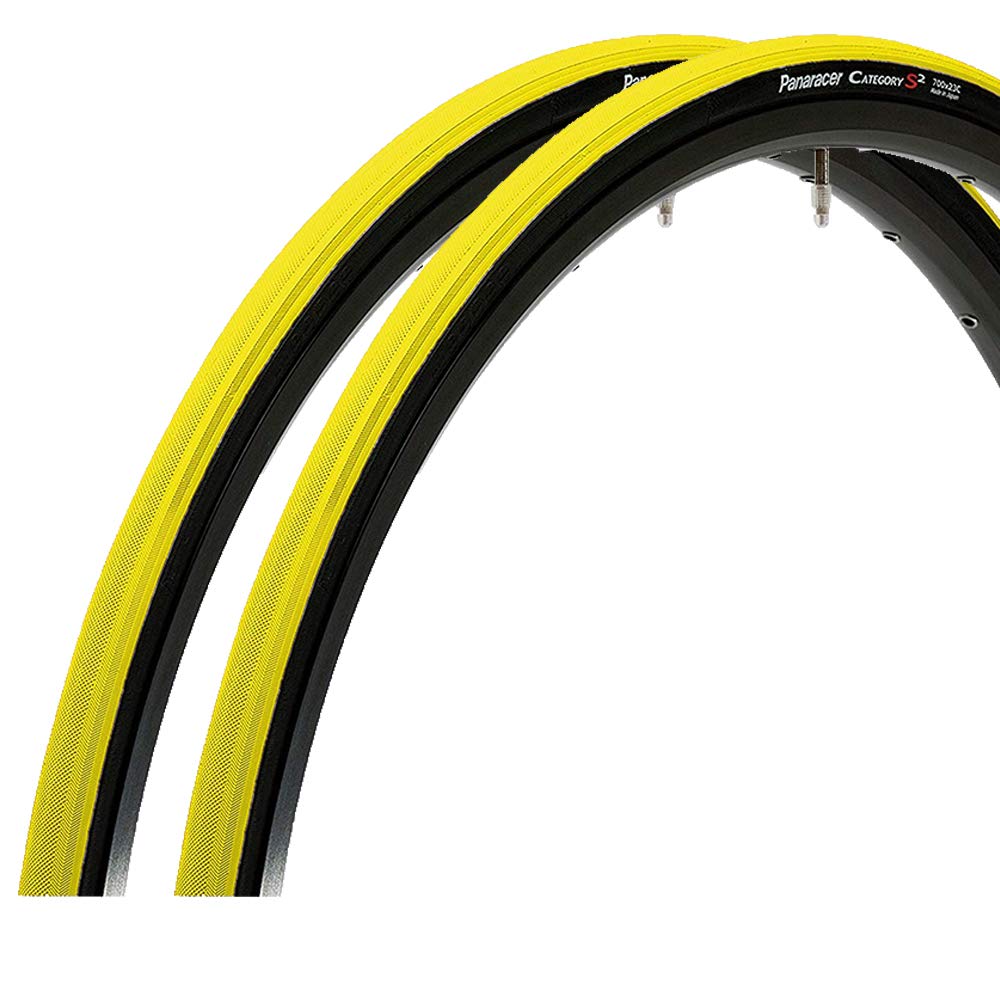 

Комплект шин Panaracer Clincher из 2 шин категории S2 Side Road Cross City Long [700 23C] F723-CATS-Y2 Желтый/Черный (Для велосипеда, езды на велосипеде/поездки на работу, верховой езды,