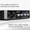 Portable Audio Interface USB Sound Card Mic Preamplifier Computers Recording Tuning Digital Mixing
