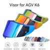Visera para Casco K6 Para Cascos de Moto AGV Visera de Visión Nocturna Funda para Lente Para Casco AGV K6 Parabrisas Accesorios para Motocicleta Sensores de Velocidad 6